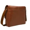 Bolso mensajero de piel Hayes