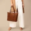 Bolso tote de piel Carlie Bolso tote de piel Carlie