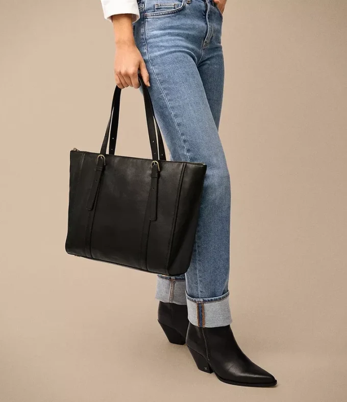 Bolso tote de piel Carlie Bolso tote de piel Carlie