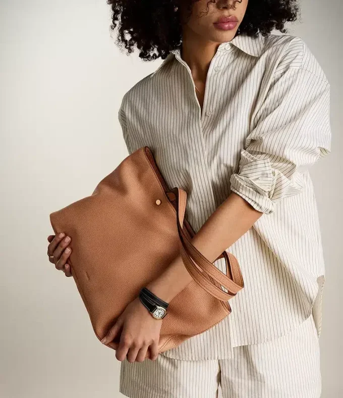 Bolso tote Jessie con cremallera superior Bolso tote Jessie con cremallera superior