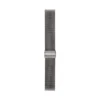 Brazalete de malla de acero inoxidable ahumado de 22 mm Brazalete de malla de acero inoxidable ahumado de 22 mm