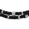 Bronson Leather Essentials Pulsera de cuero negro Bronson Leather Essentials Pulsera de cuero negro