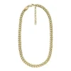 Cadenas Ellis Core Collar de cadena de acero inoxidable dorado Cadenas Ellis Core Collar de cadena de acero inoxidable dorado