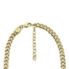 Cadenas Ellis Core Collar de cadena de acero inoxidable dorado Cadenas Ellis Core Collar de cadena de acero inoxidable dorado