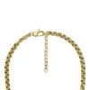 Cadenas Ellis Core Collar de cadena de acero inoxidable dorado Cadenas Ellis Core Collar de cadena de acero inoxidable dorado