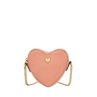 Cartera con cremallera superior en forma de corazón Cartera con cremallera superior en forma de corazón