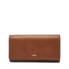 Cartera con solapa RFID de cuero Logan Cartera con solapa RFID de cuero Logan