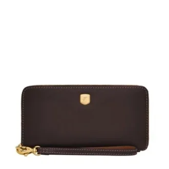 Cartera continental con cremallera Lennox