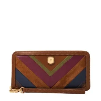 Cartera continental con cremallera Lennox