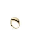 Colección Ellis Domed Anillo de acero inoxidable tono dorado Colección Ellis Domed Anillo de acero inoxidable tono dorado