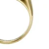 Colección Ellis Domed Anillo de acero inoxidable tono dorado Colección Ellis Domed Anillo de acero inoxidable tono dorado
