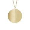 Colección Harlow Locket Collar con colgante de acero inoxidable dorado Colección Harlow Locket Collar con colgante de acero inoxidable dorado