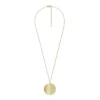 Colección Harlow Locket Collar con colgante de acero inoxidable dorado Colección Harlow Locket Collar con colgante de acero inoxidable dorado