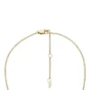 Colección Harlow Locket Collar con colgante de acero inoxidable dorado Colección Harlow Locket Collar con colgante de acero inoxidable dorado