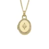 Colección Sadie Locket Collar con colgante de acero inoxidable dorado Colección Sadie Locket Collar con colgante de acero inoxidable dorado