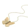 Colección Sutton Butterfly Collar con colgante de acero inoxidable dorado Colección Sutton Butterfly Collar con colgante de acero inoxidable dorado