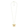 Colección Sutton Butterfly Collar con colgante de acero inoxidable dorado Colección Sutton Butterfly Collar con colgante de acero inoxidable dorado