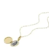 Collar con cadena de acero inoxidable tono dorado Heritage Collar con cadena de acero inoxidable tono dorado Heritage