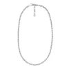 Collar con cadena de latón plateado Heritage D-Link Collar con cadena de latón plateado Heritage D-Link
