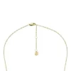 Collar con colgante clásico de nácar y acero inoxidable dorado Merrit Collar con colgante clásico de nácar y acero inoxidable dorado Merrit