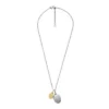 Collar con colgante de acero inoxidable bicolor Ellis Collar con colgante de acero inoxidable bicolor Ellis