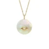 Collar con colgante de acero inoxidable chapado en oro Sutton Evil Eye Collar con colgante de acero inoxidable chapado en oro Sutton Evil Eye