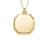 Collar con colgante de acero inoxidable dorado Harlow Collar con colgante de acero inoxidable dorado Harlow