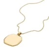 Collar con colgante de acero inoxidable dorado Harlow Collar con colgante de acero inoxidable dorado Harlow