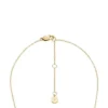 Collar con colgante de acero inoxidable dorado Sutton Yours Truly Collar con colgante de acero inoxidable dorado Sutton Yours Truly
