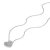 Collar con colgante de acero inoxidable Sutton Glitz Heart Collar con colgante de acero inoxidable Sutton Glitz Heart