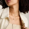 Collar con colgante de corazón de acero inoxidable dorado Sadie All My Love Collar con colgante de corazón de acero inoxidable dorado Sadie All My Love