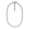 Collar de cadena de acero inoxidable Heritage D-Link Collar de cadena de acero inoxidable Heritage D-Link