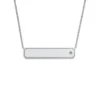 Collar de identificación Sadie de acero inoxidable Collar de identificación Sadie de acero inoxidable