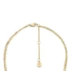Collar de varias vueltas Ellis Shaky Glitz de acero inoxidable dorado Collar de varias vueltas Ellis Shaky Glitz de acero inoxidable dorado