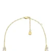 Collar doble Heritage Pearl D-Link con perlas blancas de agua dulce sintéticas Collar doble Heritage Pearl D-Link con perlas blancas de agua dulce sintéticas