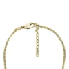 Collar Drew con cadena de acero inoxidable dorado Collar Drew con cadena de acero inoxidable dorado