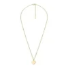 Collar Ellis Heart de acero inoxidable dorado Collar Ellis Heart de acero inoxidable dorado
