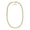 Collar Heritage D-Link de cadena de ancla en acero inoxidable dorado Collar Heritage D-Link de cadena de ancla en acero inoxidable dorado