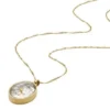 Collar Sutton Shaky Glitz con colgante de luna y estrella de acero inoxidable dorado Collar Sutton Shaky Glitz con colgante de luna y estrella de acero inoxidable dorado