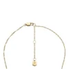 Collar Sutton Shaky Glitz con colgante de luna y estrella de acero inoxidable dorado Collar Sutton Shaky Glitz con colgante de luna y estrella de acero inoxidable dorado