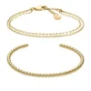 Conjunto de pulsera Ellis de latón dorado Conjunto de pulsera Ellis de latón dorado