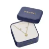 Conjunto de regalo de collar y aretes de acero inoxidable dorado con forma de corazón Sadie Conjunto de regalo de collar y aretes de acero inoxidable dorado con forma de corazón Sadie