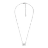 Conjunto de regalo de collar y aretes de mariposa de acero inoxidable Sutton Conjunto de regalo de collar y aretes de mariposa de acero inoxidable Sutton