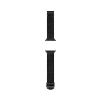 Correa de acero inoxidable negro de 42/44/45/46/49 mm para Apple Watch®