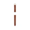 Correa de cuero LiteHide™ marrón medio de 18 mm Correa de cuero LiteHide™ marrón medio de 18 mm