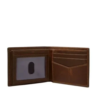 Derrick Bifold con cartera para documentos de identidad y cinturón, set de regalo