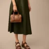Mini bolso de cuero Carlie Mini bolso de cuero Carlie