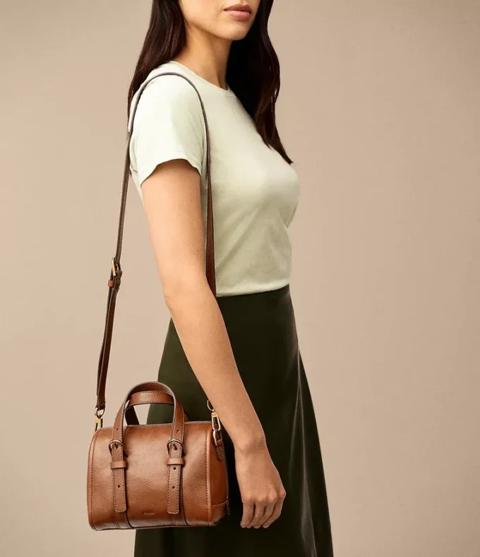 Mini bolso de cuero Carlie Mini bolso de cuero Carlie
