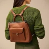 Mochila pequeña de piel Parker Mochila pequeña de piel Parker