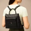 Mochila pequeña de piel Parker Mochila pequeña de piel Parker